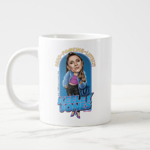 テッドなげなわ Keeley Jones Bobblehead ジャンボコーヒーマグカップ