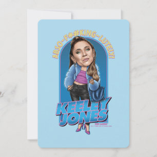テッドなげなわ   Keeley Jones Bobblehead ノートカード