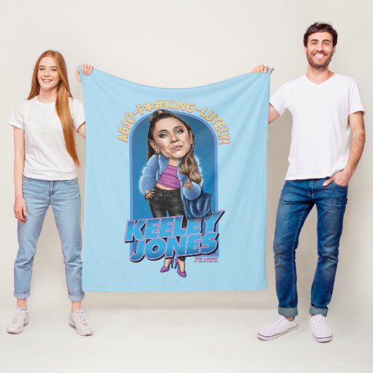 テッドなげなわ | Keeley Jones Bobblehead フリースブランケット (インサイチュ)