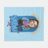 テッドなげなわ | Keeley Jones Bobblehead フリースブランケット (正面(横))