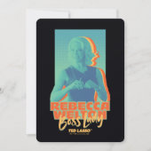 テッドなげなわ | Rebecca Weltonボスレディーグラフィック ノートカード (正面)