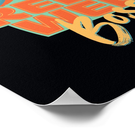 テッドなげなわ | Rebecca Weltonボスレディーグラフィック ポスター (角)