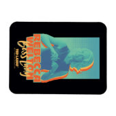 テッドなげなわ | Rebecca Weltonボスレディーグラフィック マグネット (横)