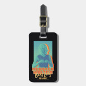 テッドなげなわ | Rebecca Weltonボスレディーグラフィック ラゲッジタグ (正面縦)