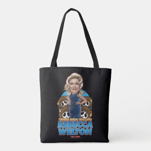 テッドなげなわ | Rebecca Welton Bobblehead トートバッグ (裏面)