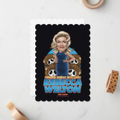 テッドなげなわ | Rebecca Welton Bobblehead ノートカード (正面/裏面インサイチュ)