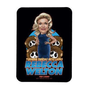 テッドなげなわ Rebecca Welton Bobblehead マグネット