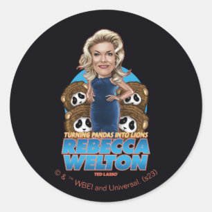 テッドなげなわ Rebecca Welton Bobblehead ラウンドシール