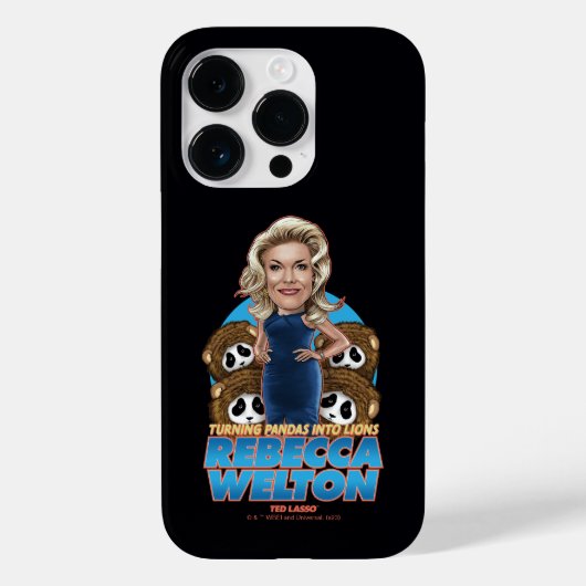 テッドなげなわ | Rebecca Welton Bobblehead Case-Mate iPhoneケース (裏面)