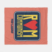 テッドなげなわ | Rom共産主義グラフィック フリースブランケット (正面(横))