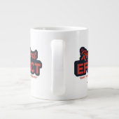 テッドなげなわ | Roy Kentエフェクトタイポグラフィ図 ジャンボコーヒーマグカップ (裏面)