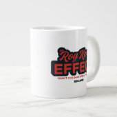 テッドなげなわ | Roy Kentエフェクトタイポグラフィ図 ジャンボコーヒーマグカップ (正面右)