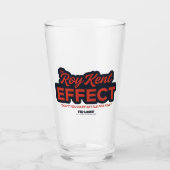 テッドなげなわ | Roy Kentエフェクトタイポグラフィ図 タンブラーグラス (正面)