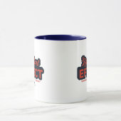 テッドなげなわ | Roy Kentエフェクトタイポグラフィ図 マグカップ (中央)