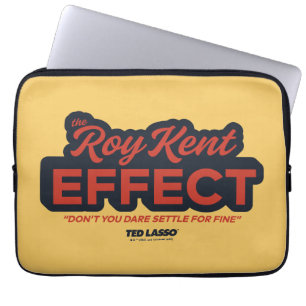 テッドなげなわ Roy Kentエフェクトタイポグラフィ図 ラップトップスリーブ