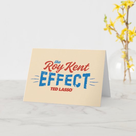 テッドなげなわ | Roy Kentエフェクトヴィンテージグラフィック カード (黄色い花)