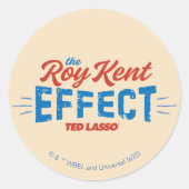 テッドなげなわ | Roy Kentエフェクトヴィンテージグラフィック ラウンドシール (正面)