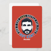 テッドなげなわ | Roy Kent落ち着かないで ノートカード (正面/裏面)