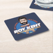 テッドなげなわ | Roy Kent Bobblehead スクエアペーパーコースター (アングル)