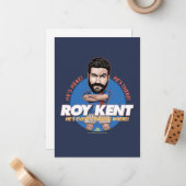 テッドなげなわ | Roy Kent Bobblehead ノートカード (正面/裏面インサイチュ)