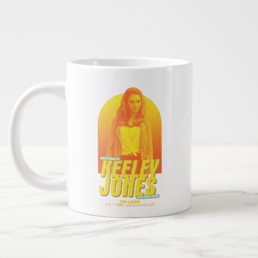 テッドなげなわ | Sorta Famous Keeley Jones Graphic ジャンボコーヒーマグカップ (左)