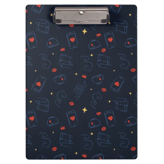 テッドなげなわ | Tea and Biscuitアイコンのトスパターン クリップボード (正面)