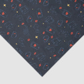 テッドなげなわ | Tea and Biscuitアイコンのトスパターン 薄葉紙 (詳細)