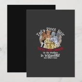 テッドのピノ・ノワール サタンズ チリドッグ ティキバー 招待状 (正面/裏面)