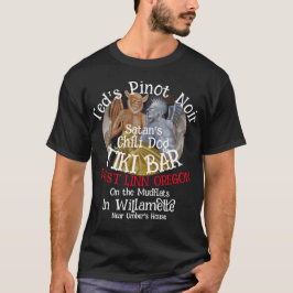 テッドのピノ・ノワール サタンズ・チリドッグ・ティキバー Tシャツ