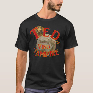 テッドのヴィノ・ヴァンパイア テッドの異教徒のティキ シャック バー Tシャツ