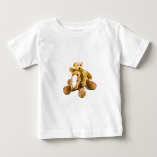 テッドの乗馬Tシャツ ベビーTシャツ (正面)