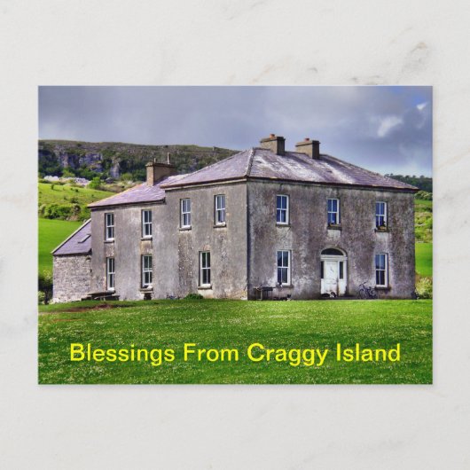 テッドの家はがき ポストカード (正面)