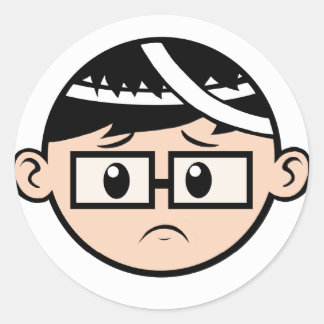 テッドは悲しい ラウンドシール