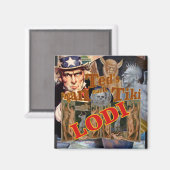 テッド異教のズティキシャックバーエノテカロディカリフォルニア マグネット (正面/裏面)