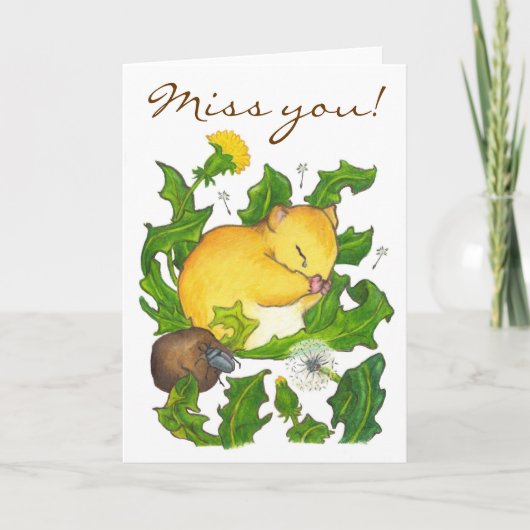 テッド遺憾 カード (正面)