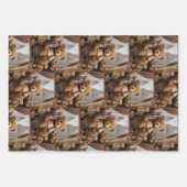 テッド。イースター・ベア ラッピングペーパーシート (正面2)