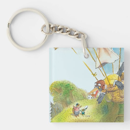 テッド、エドおよびCarollの冒険 キーホルダー (正面)