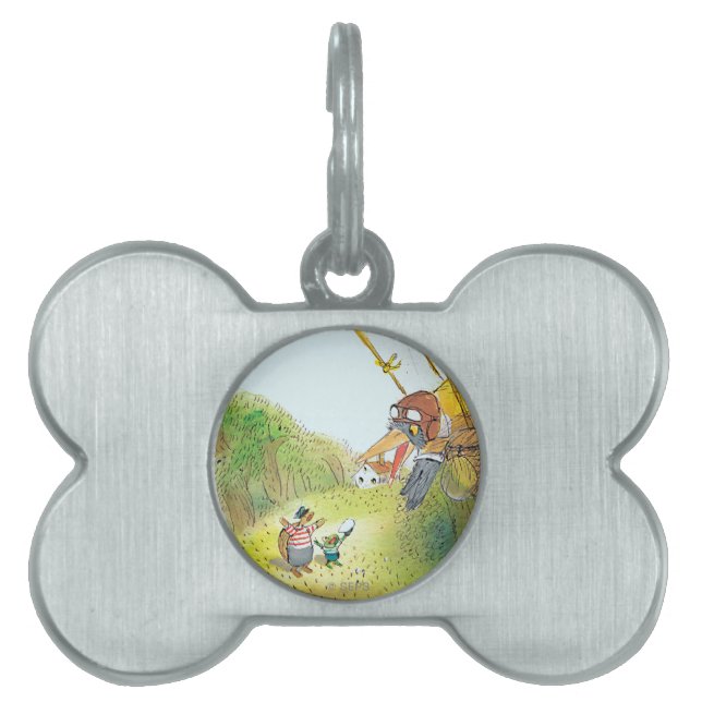 テッド、エドおよびCarollの冒険 ペットネームタグ (正面)