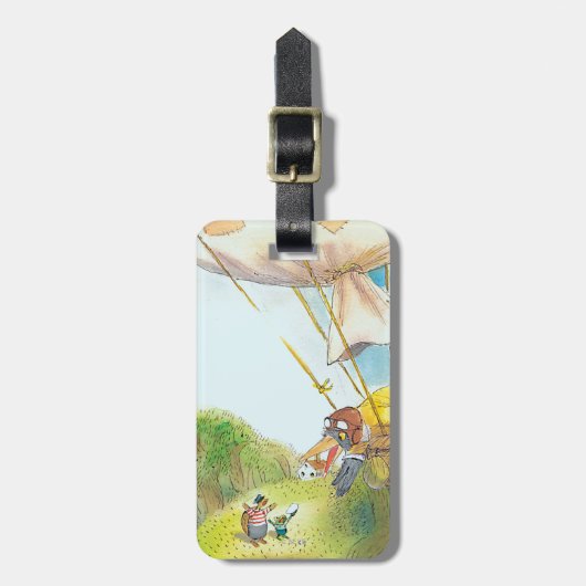 テッド、エドおよびCarollの冒険 ラゲッジタグ (正面縦)