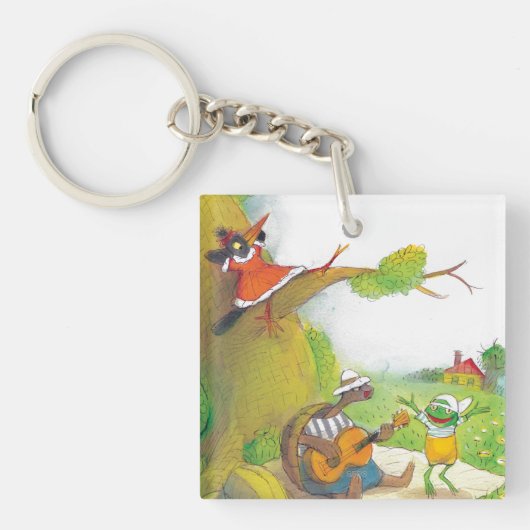テッド、エドおよびCarollピクニック1 キーホルダー (正面)