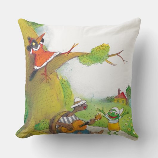 テッド、エドおよびCarollピクニック1 クッション (正面)