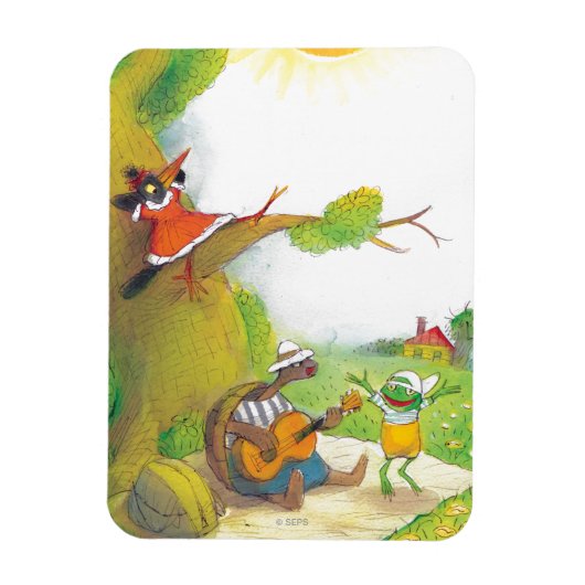 テッド、エド、そしてピクニックを歌った1 マグネット (縦)