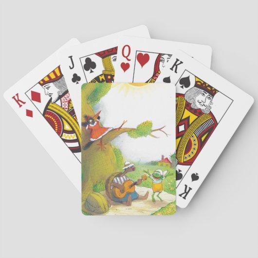 テッド・エド・アンド・キャロル・ザ・ピクニック1 トランプ (裏面)