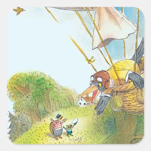 テッド、エド、カロルの冒険 スクエアシール (正面)