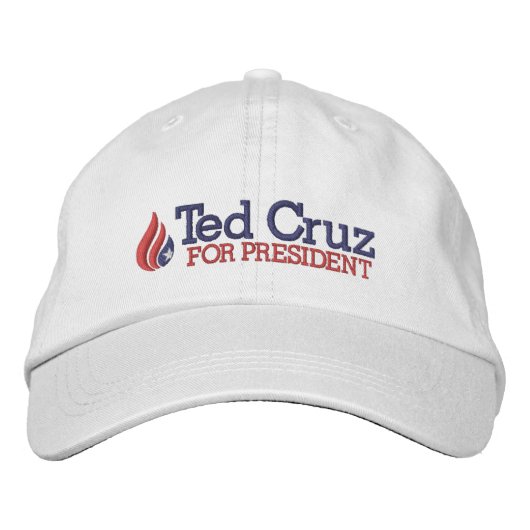 テッド・クルス大統領 刺繍入りキャップ (正面)