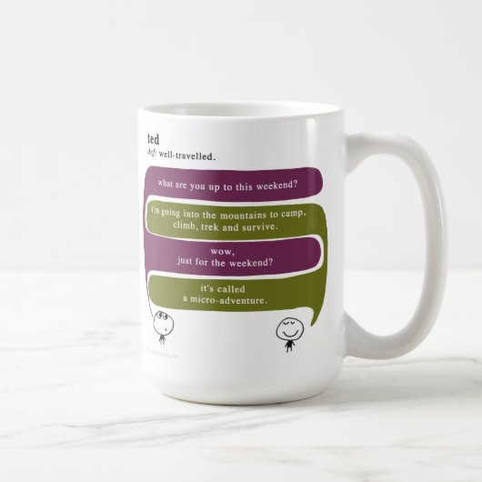 テッド コーヒーマグカップ (右)