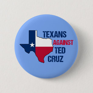 テッドCruzに対するテキサス人 缶バッジ
