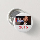 テッドCruz 2016年のPinbackボタン 缶バッジ (正面&裏面)