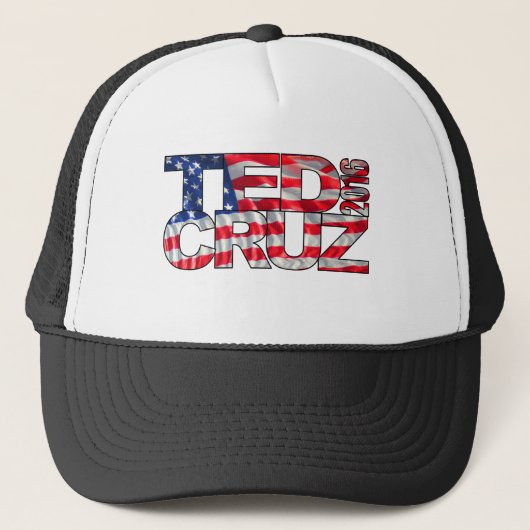 テッドCruz 2016年(旗) キャップ (正面)
