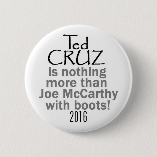 テッドCruz 2016年 缶バッジ (正面)